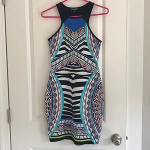 EXPRESS Racerback Midi dress